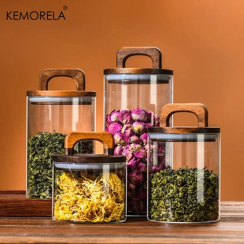 Airtight Glass Storage Canister